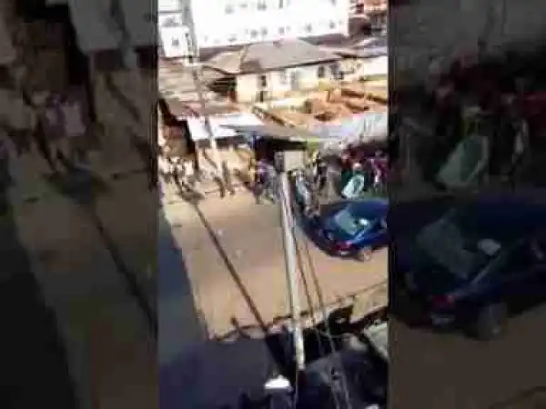 Soldiers Escort Hausa Indigenes To Mosque Following Riot In Aba ( Video)
